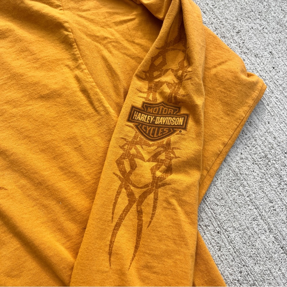 2000s Harley Davidson Motorcycles Long Sleeve T-shirt Size 2XL Florida - Picture 4 of 9